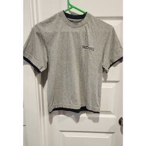 Big Dogs Kids T-Shirt - Size 8/10 - Gray and Navy - Comfortable Everyday Wear